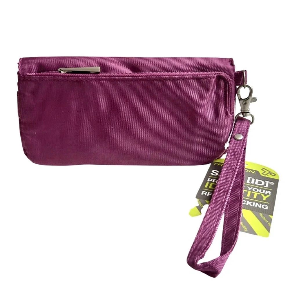 NWT Travelon SAFE ID RFID Blocking Wristlet